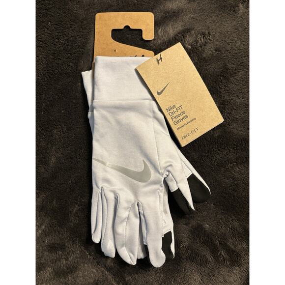 Nike Women's Dri-Fit Fleece Running Gloves, New with tags - Picture 2 of 3